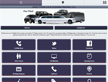 Tablet Screenshot of libertycornerlimo.com